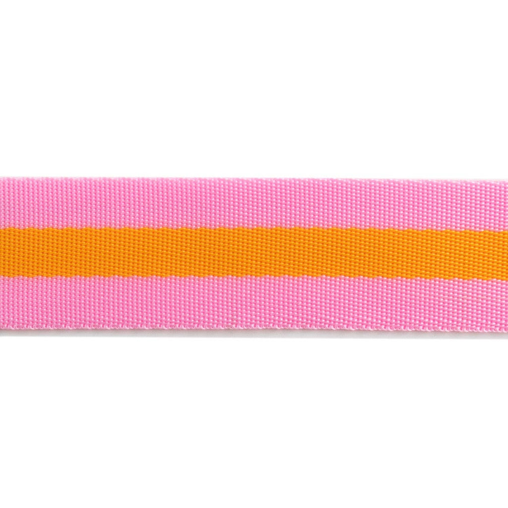 Pink and Orange - 1.5" Nylon Webbing - by Tula Pink - 16 Yard Spool