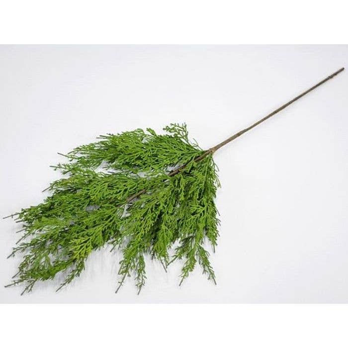 17" Cedar Spray - Green