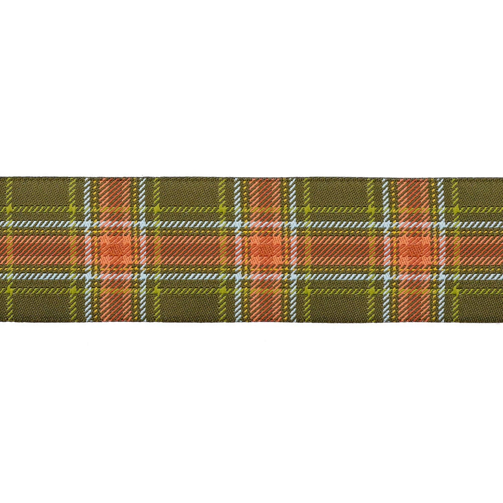 Plaid Perfection in Moss - 1-1/2" width - The Great Outdoors by Stacy Iest Hsu - 15 Yard Spool