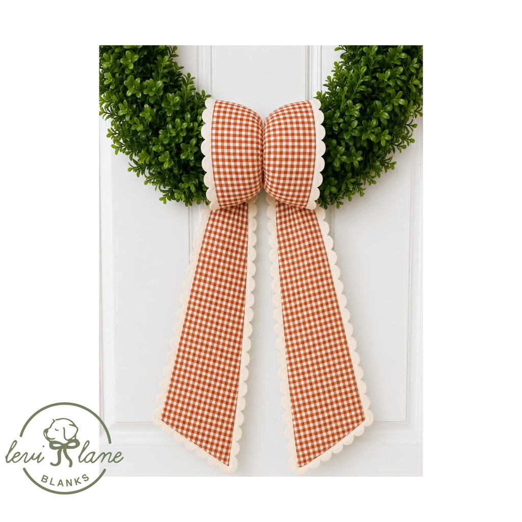 Fall Bow Wreath Sash Pre-Order - CAPPED - ETA End of August: 6