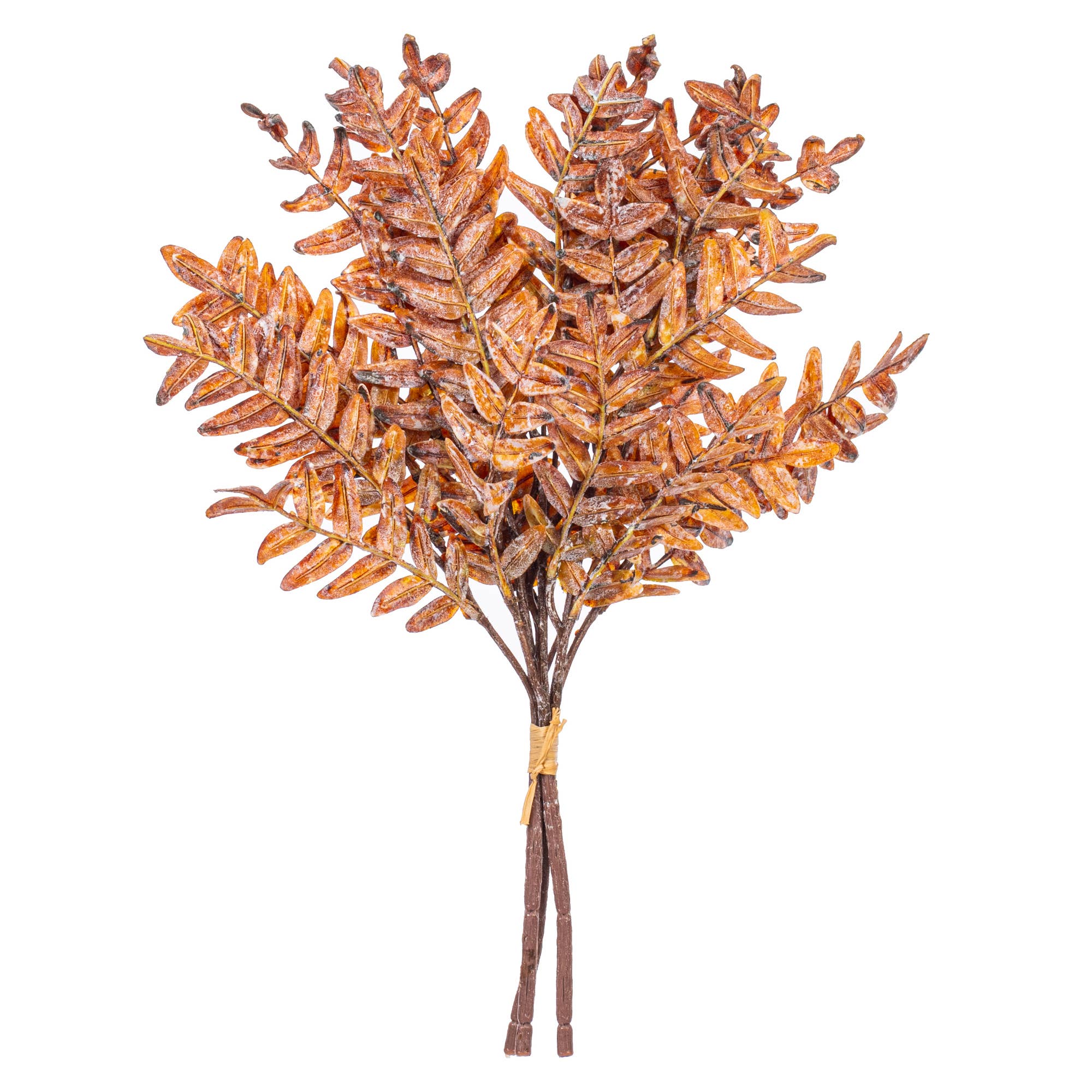 Vickerman 18" Lt Brown Artificial Acacia Bundle, 2 per bag: Light Brown / Plastic / 18"
