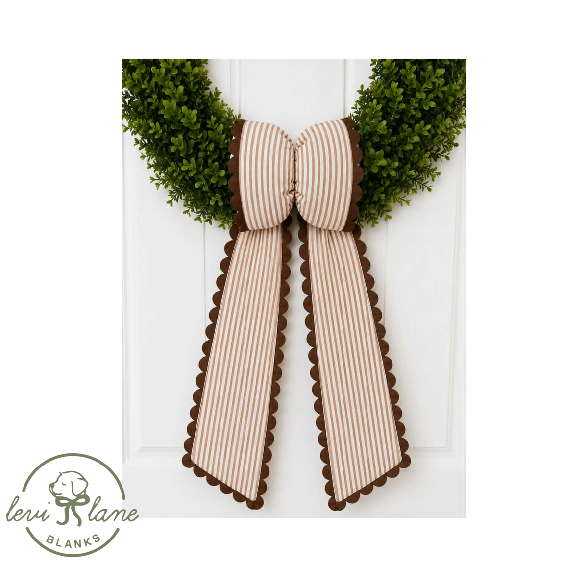 Fall Bow Wreath Sash Pre-Order - CAPPED - ETA End of August: 6