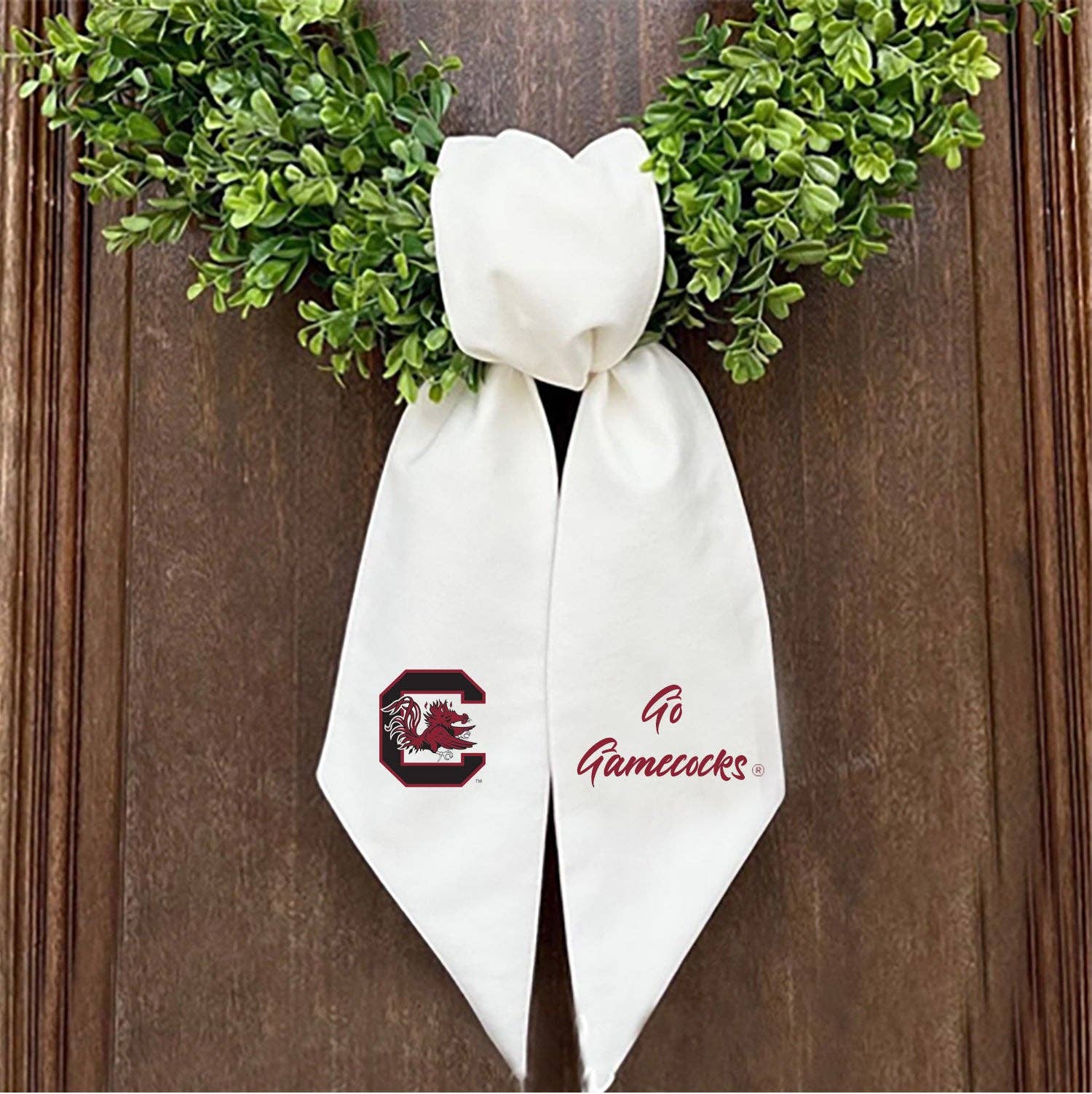 South Carolina Logo Embroidered Wreath Sash