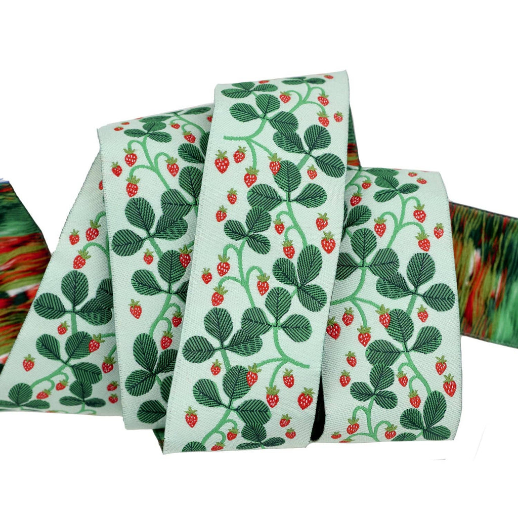 Love Letter - Strawberry 1-1/2" - by Lizzy House - 15 Yard Spool