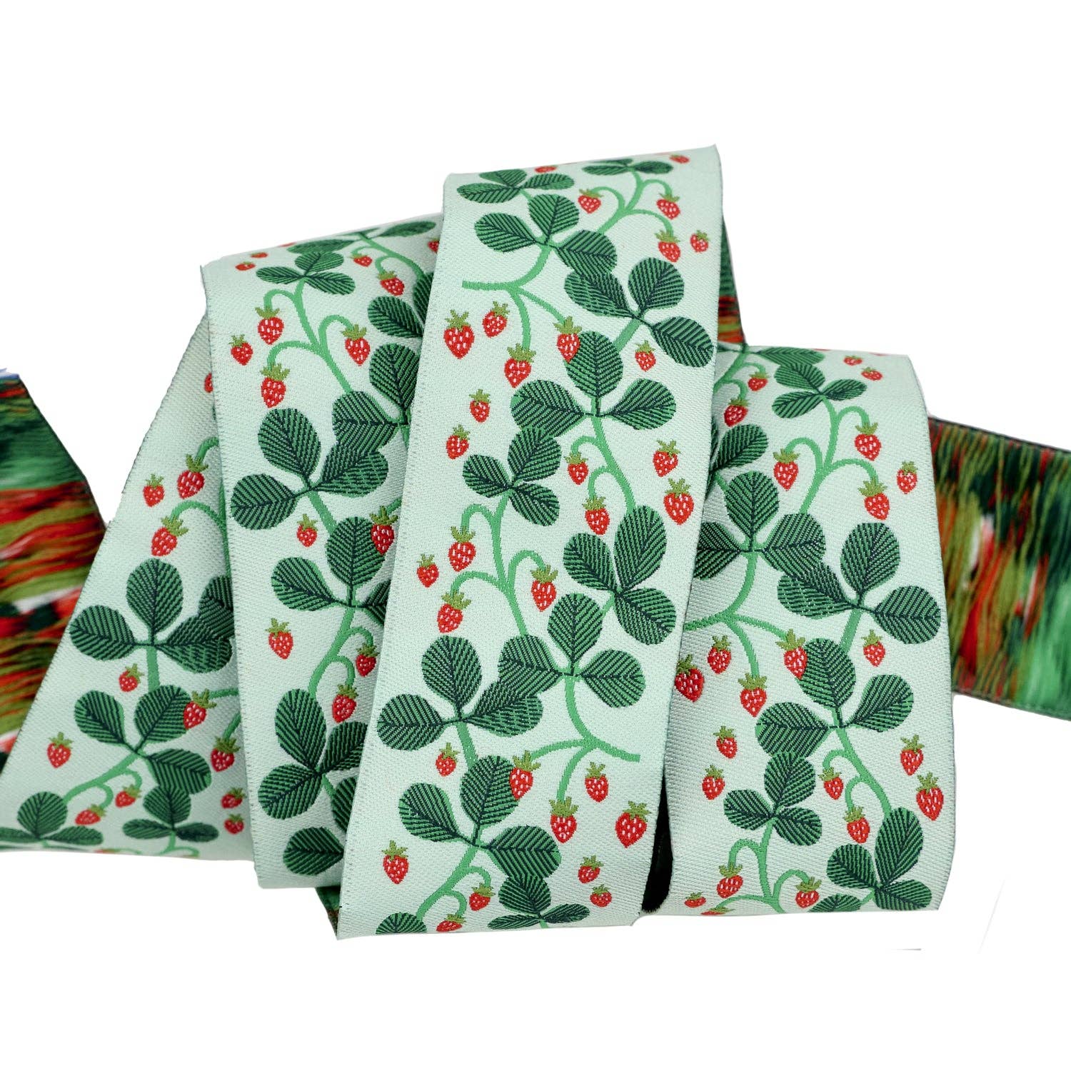 Love Letter - Strawberry 1-1/2" - by Lizzy House - 15 Yard Spool