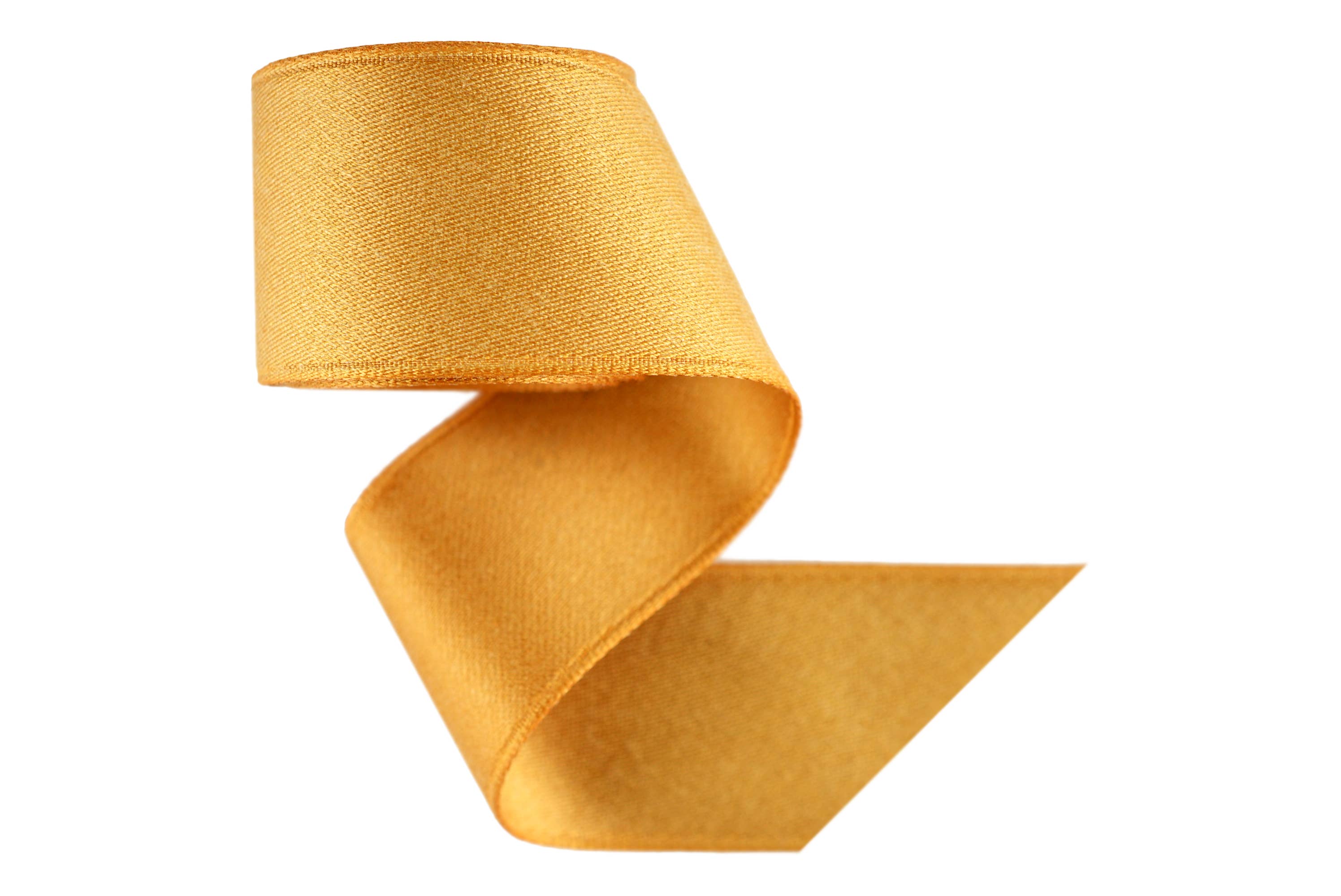 Matte Cotton - Gold: 1"