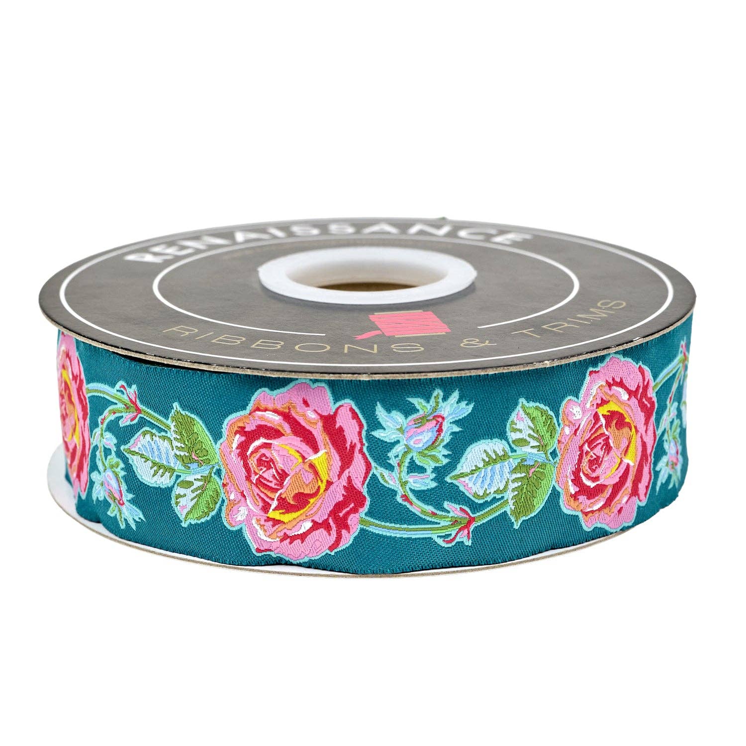 Market Days - Rosey Outlook - 1-1/2" width - by Stacy Peterson - 15 Yard Spool