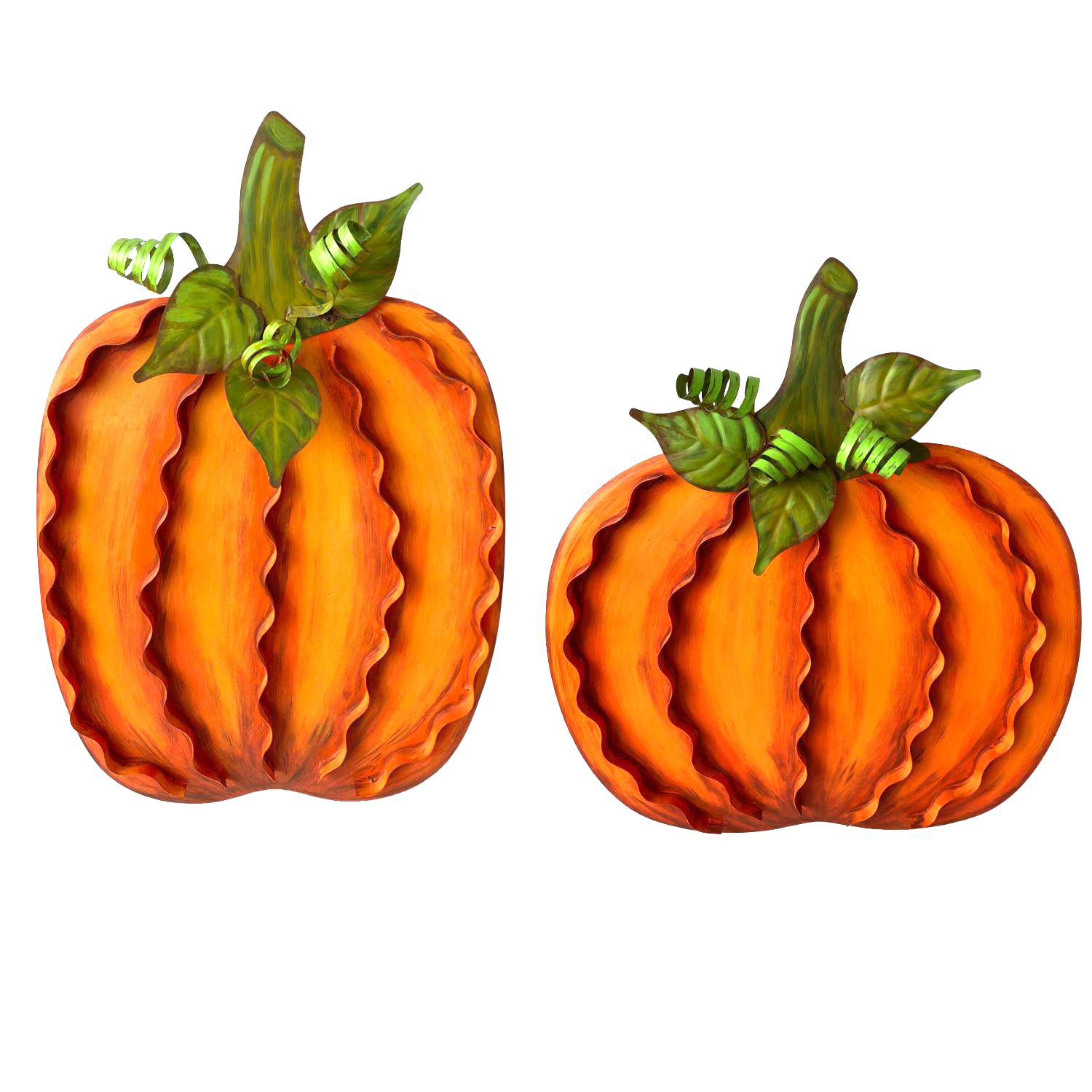 Short Ribbon Large Pumpkin