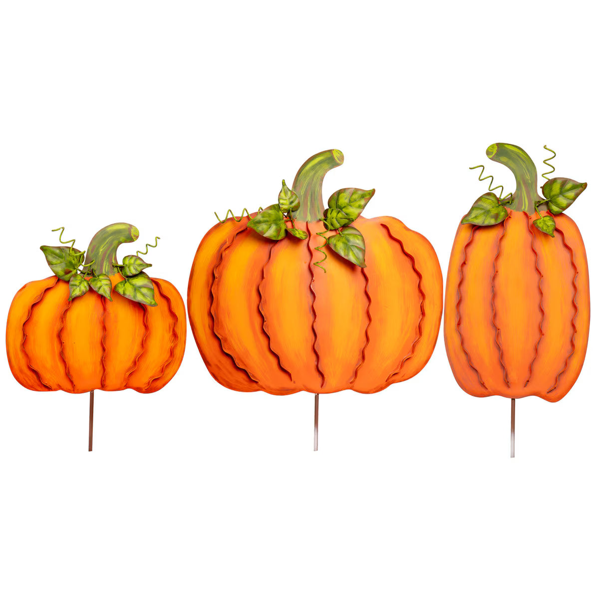 Large Ribbon Pumpkin