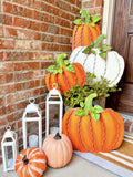 Med Ribbon Pumpkin