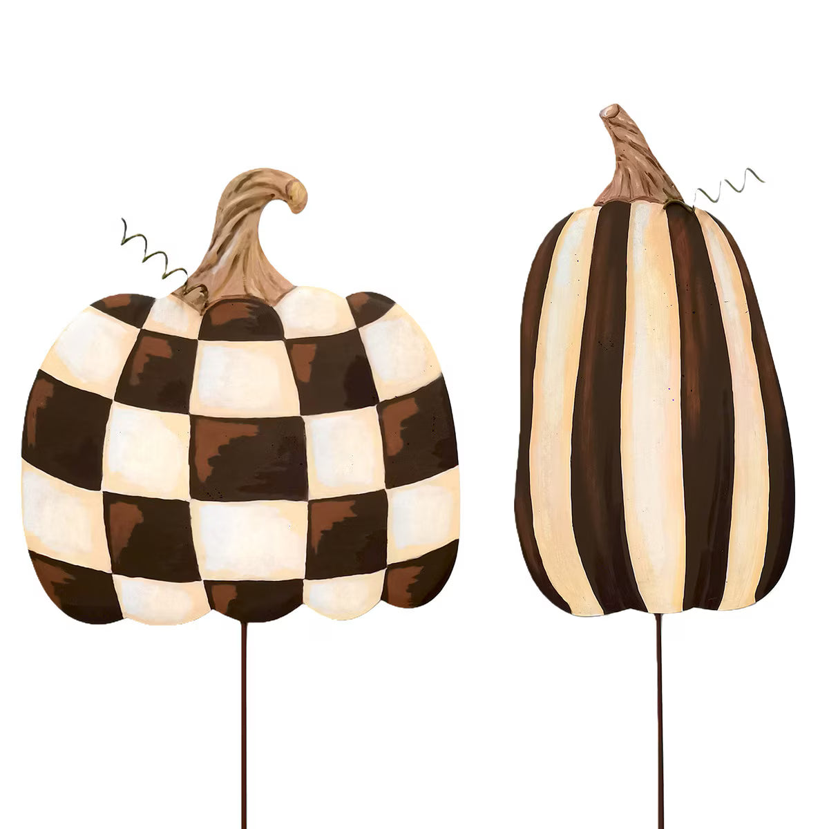 Stripe Chocolate Pumpkin