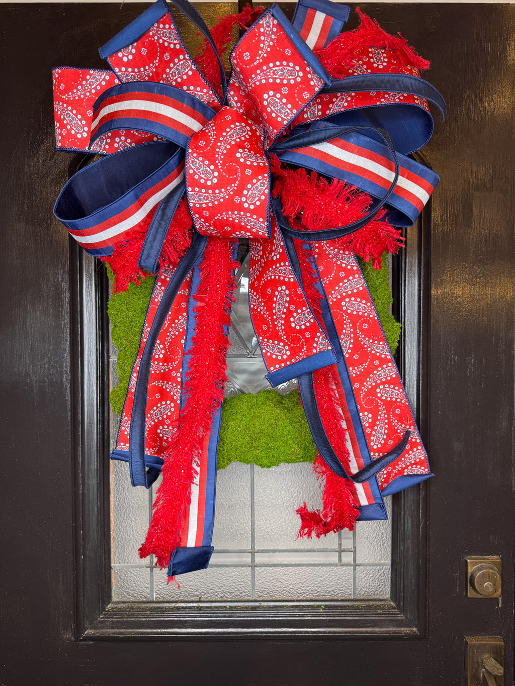 4th of July Picnic & Moss Wreath