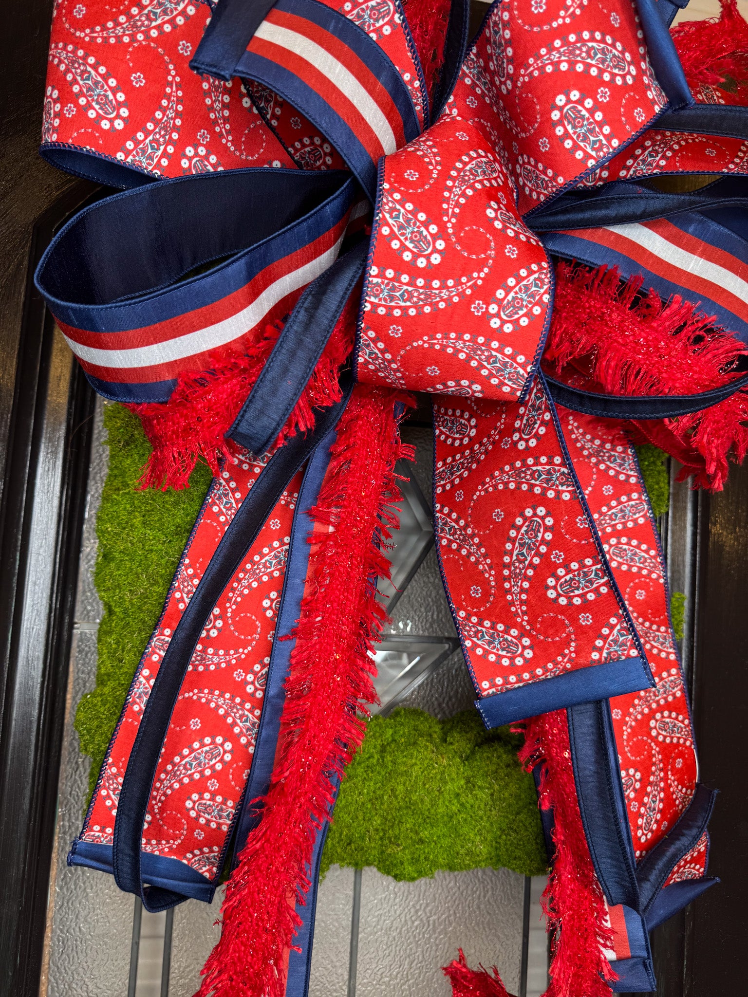 4th of July Picnic & Moss Wreath