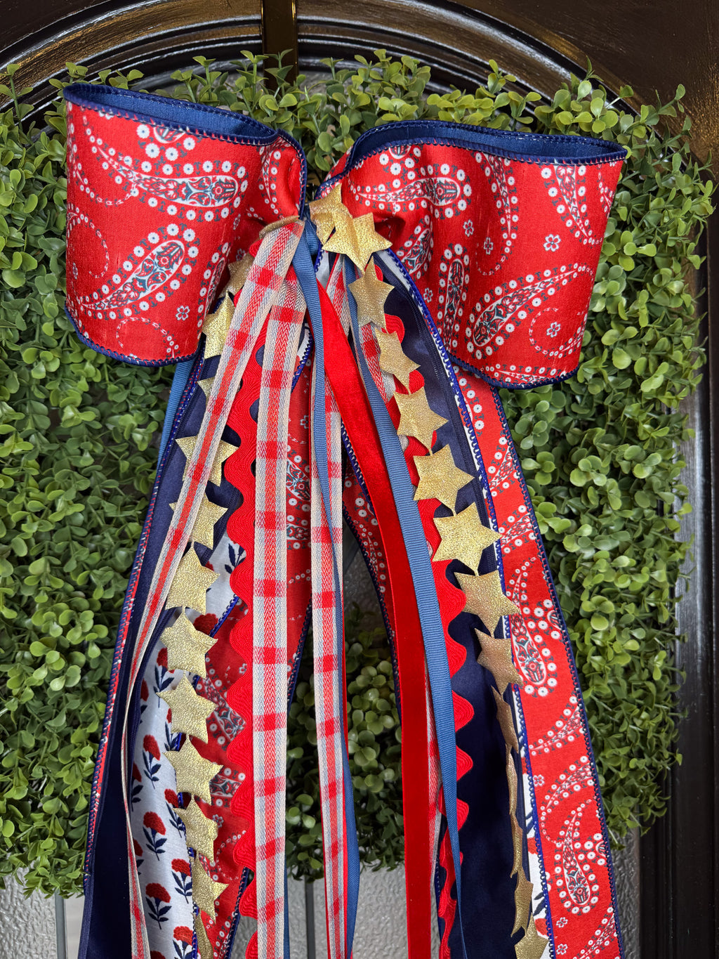 Home of the Brave Tassle Bow
