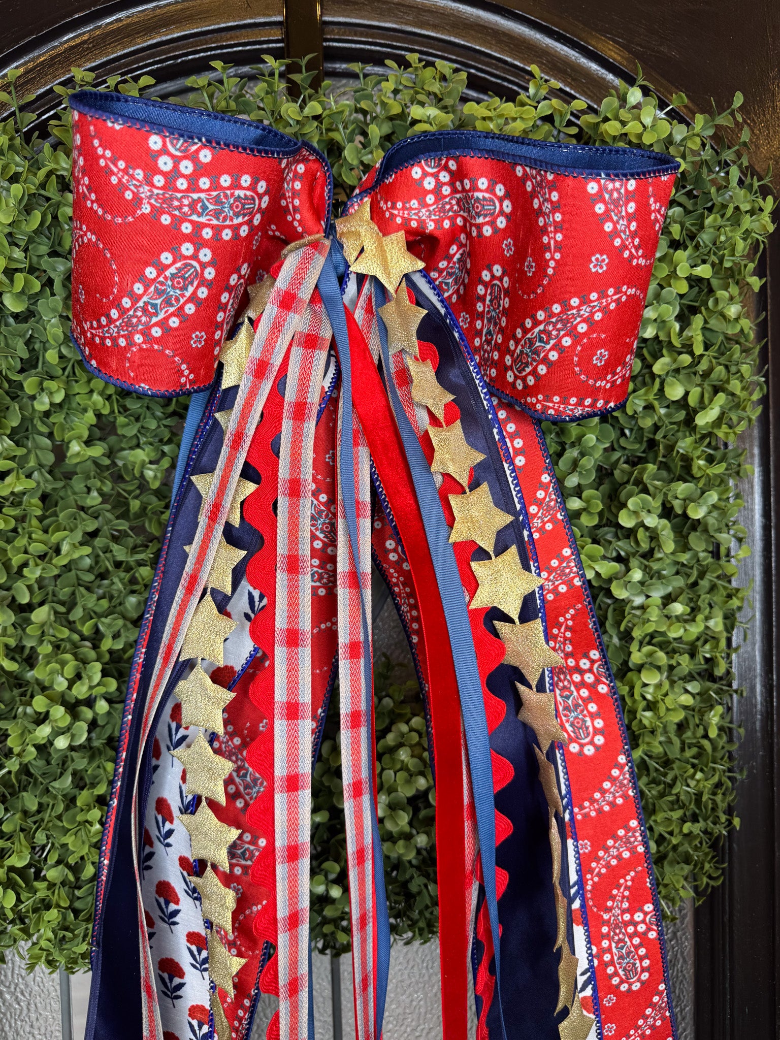 Home of the Brave Tassle Bow
