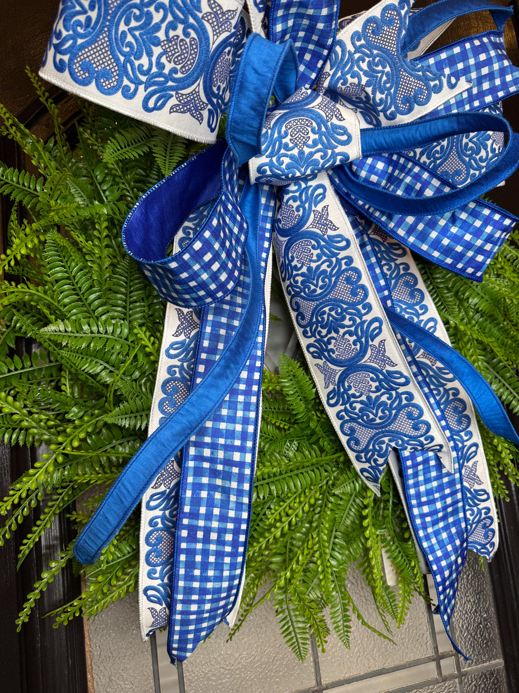 Classically Blue Bow