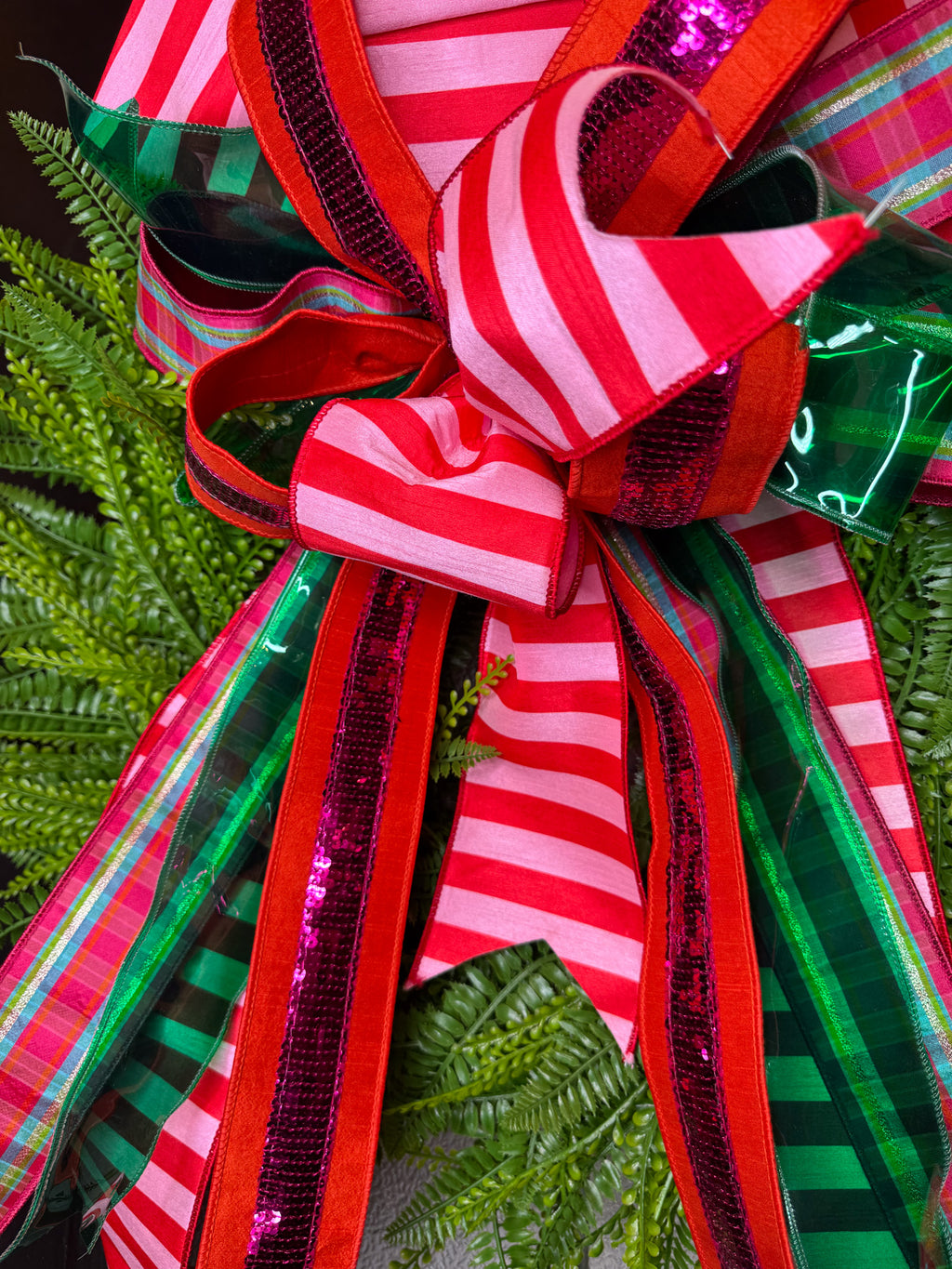 Happy Stripes Bow