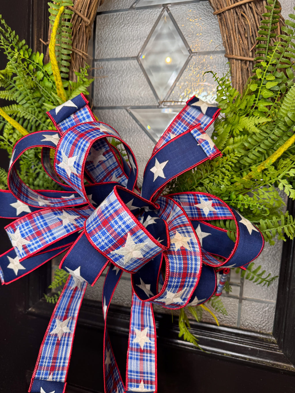 Classically American Bow and Wreath
