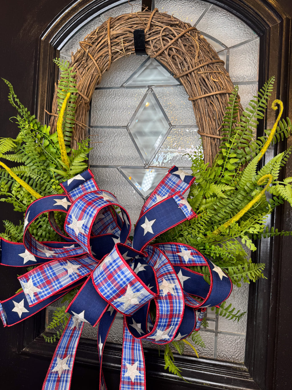 Classically American Bow and Wreath