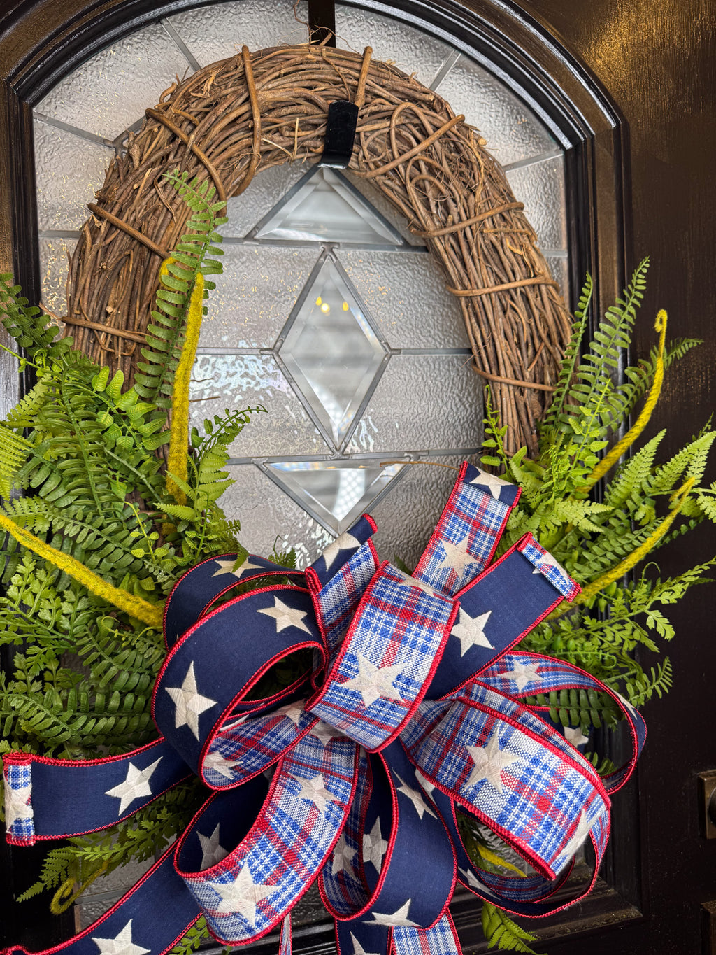 Classically American Bow and Wreath