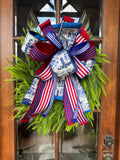 Chinoiserie Patriot Wreath