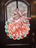 Sweet Strawberry Door Hanger