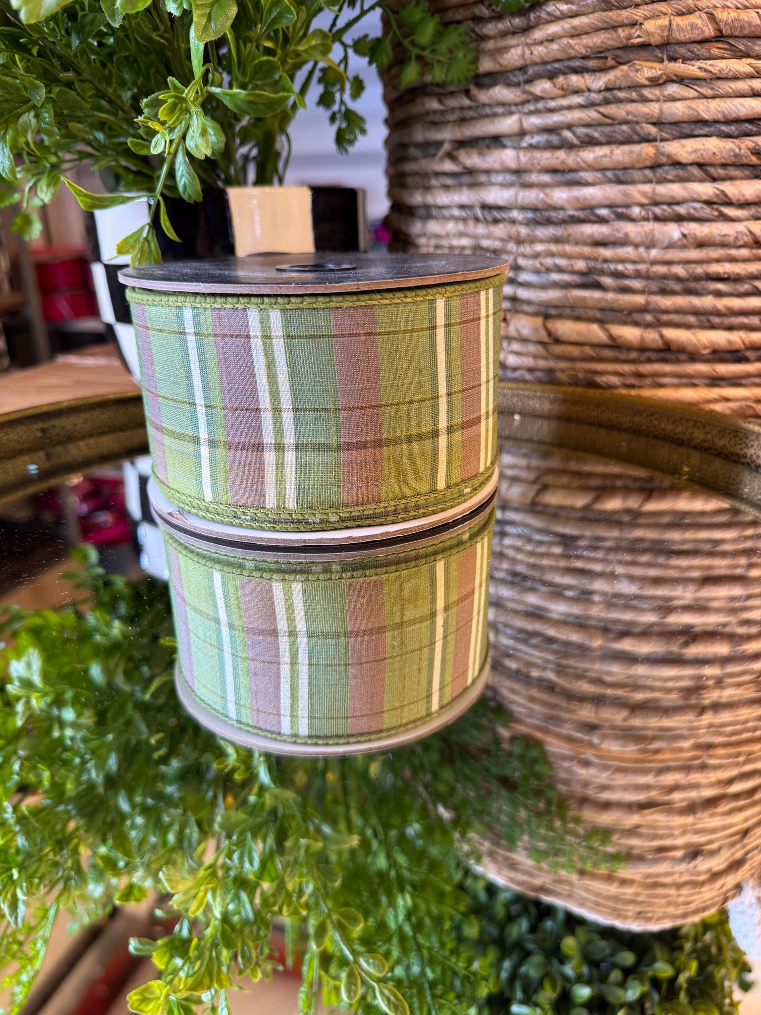Sherwood Plaid Ribbon
