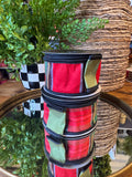 Royal Steward Plaid Dupion JME Ribbon