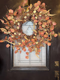 24" Eucalyptus & Pot Wreath