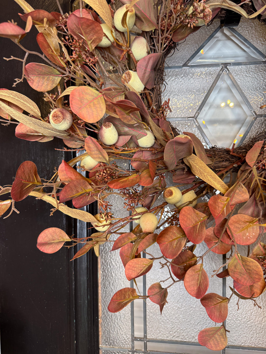 24" Eucalyptus & Pot Wreath