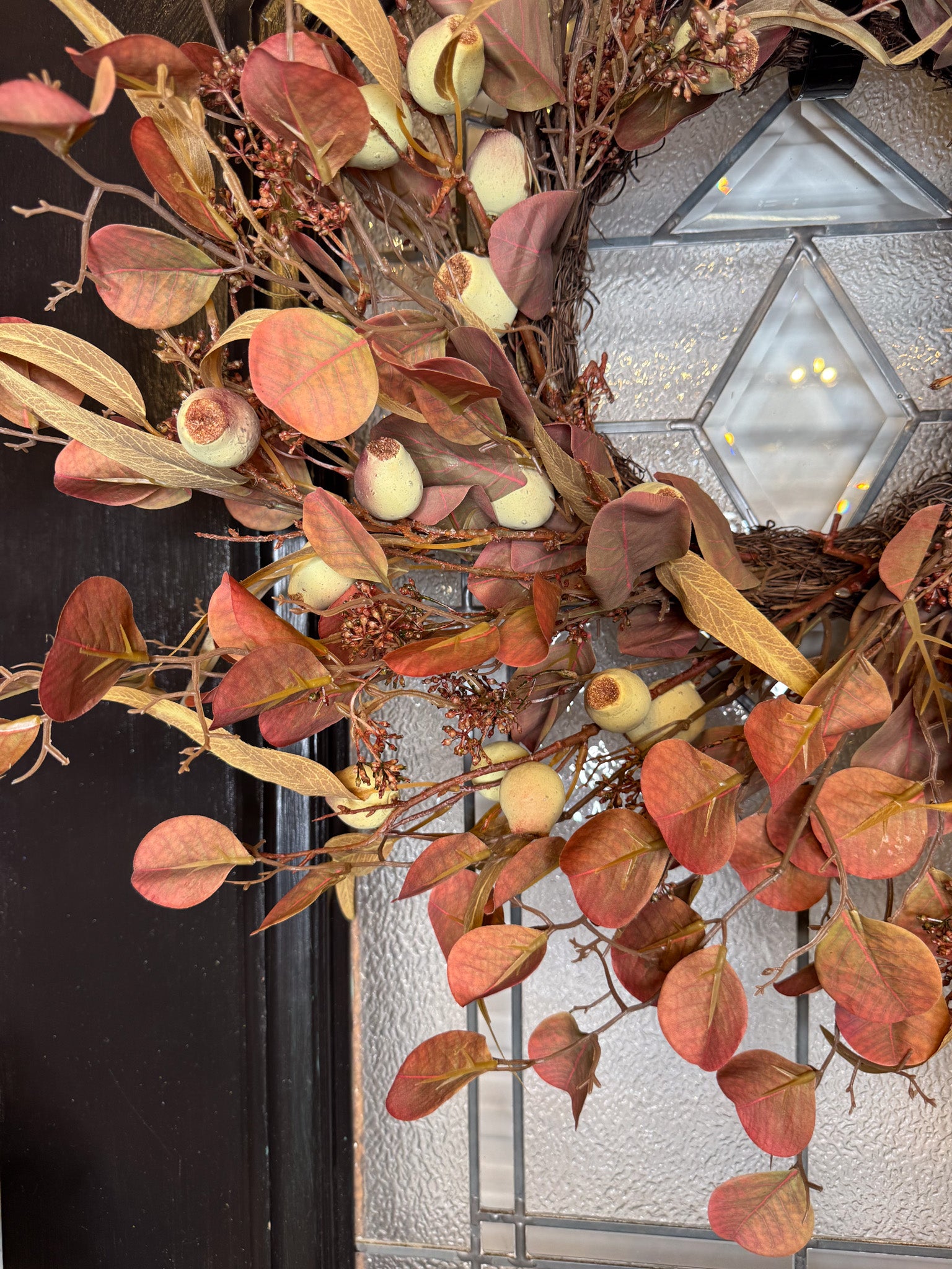 24" Eucalyptus & Pot Wreath