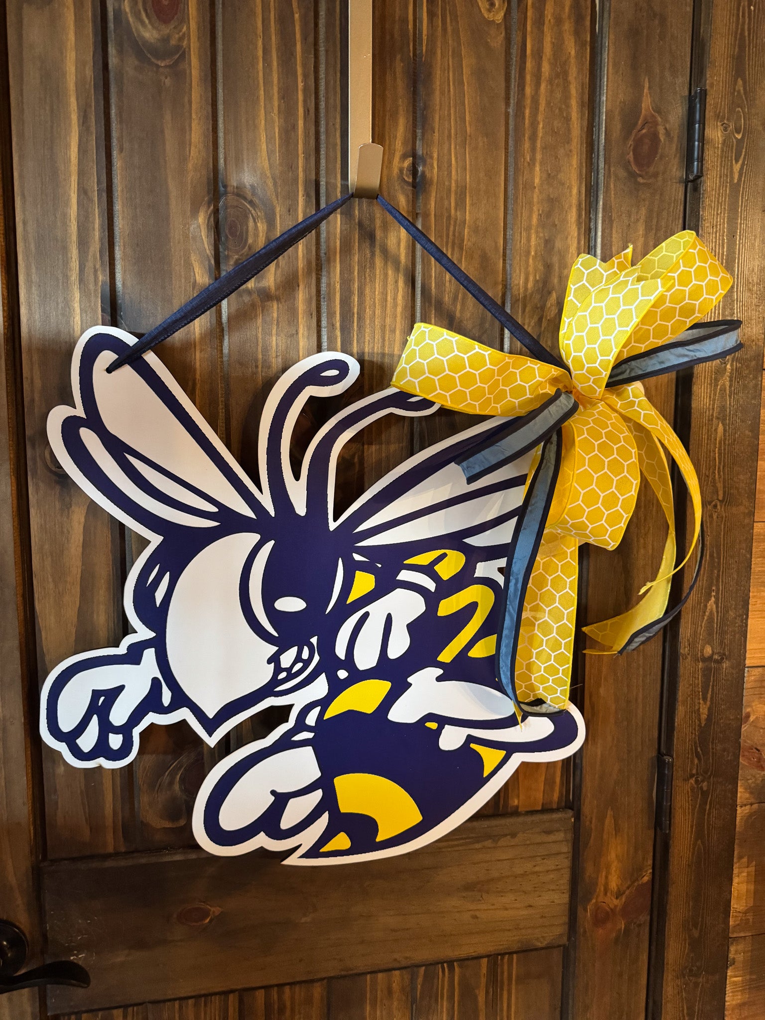 Stephenville Honeybee Door Hanger