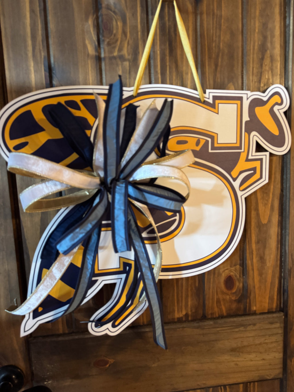 Stephenville Yellowjacket Door Hanger