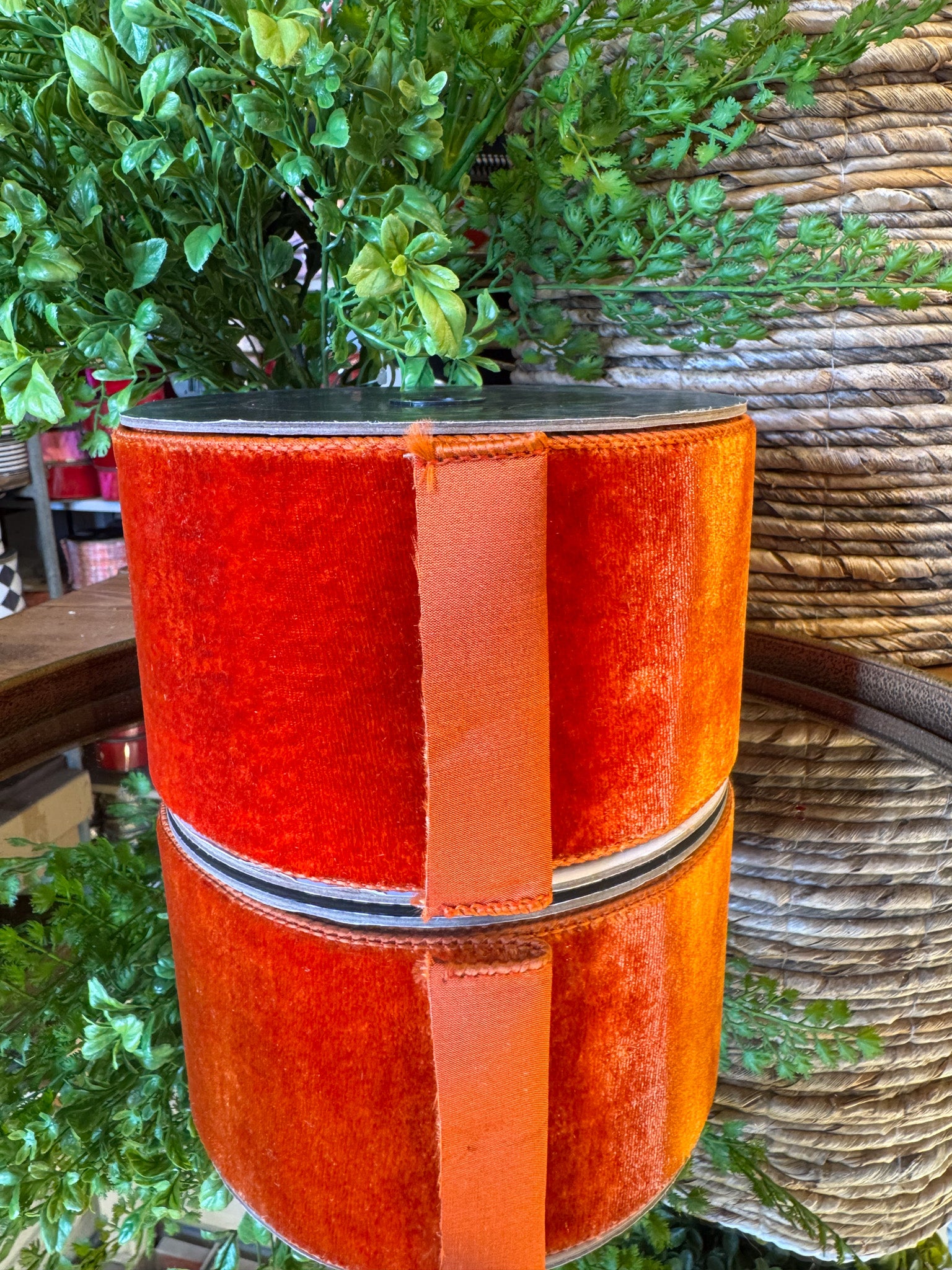 Velvet Ribbon 4"