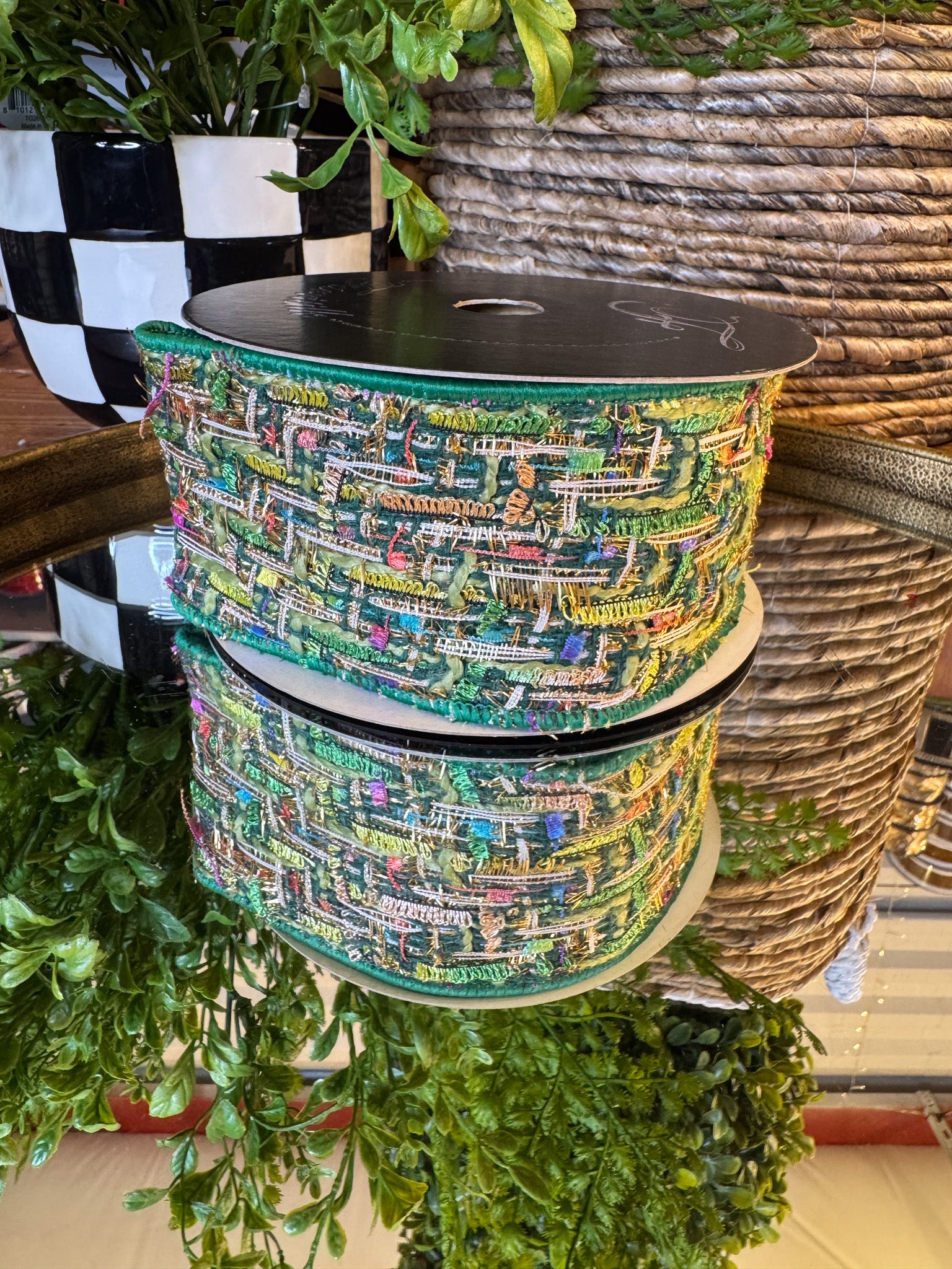 Jolly Tweed Ribbon
