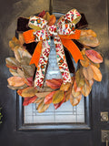 Amber and Oak Bow