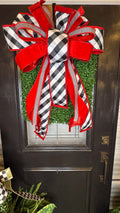 Red & Black Bow