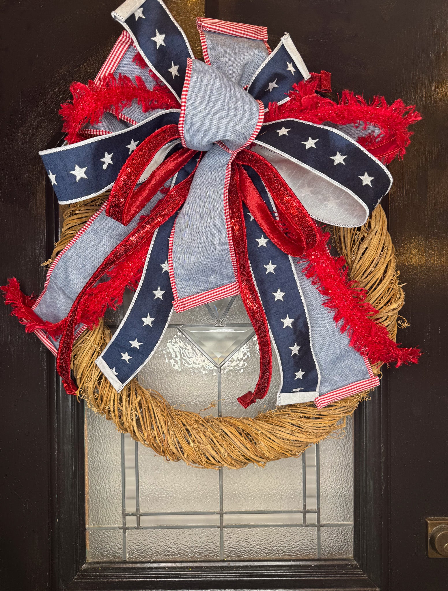 Born and Raised Bow and Wreath
