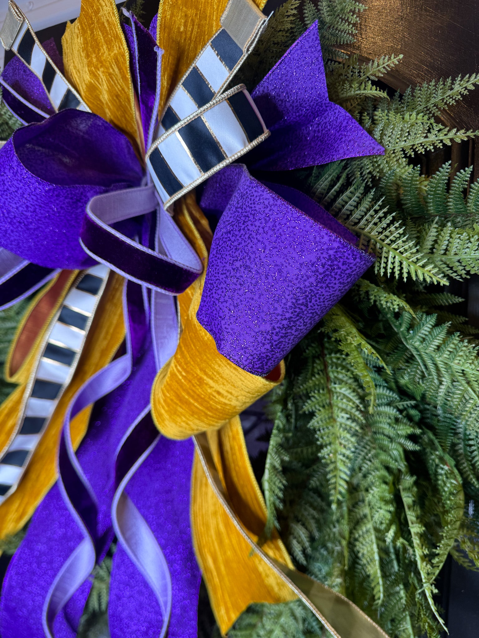 Purple and Gold Game Day Love