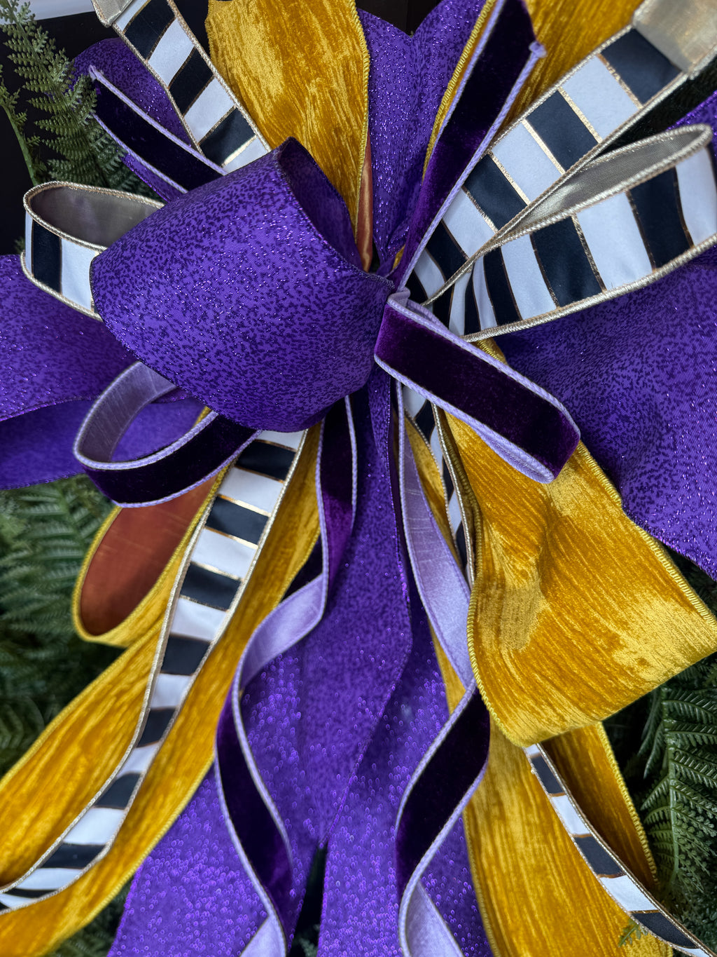 Purple and Gold Game Day Love