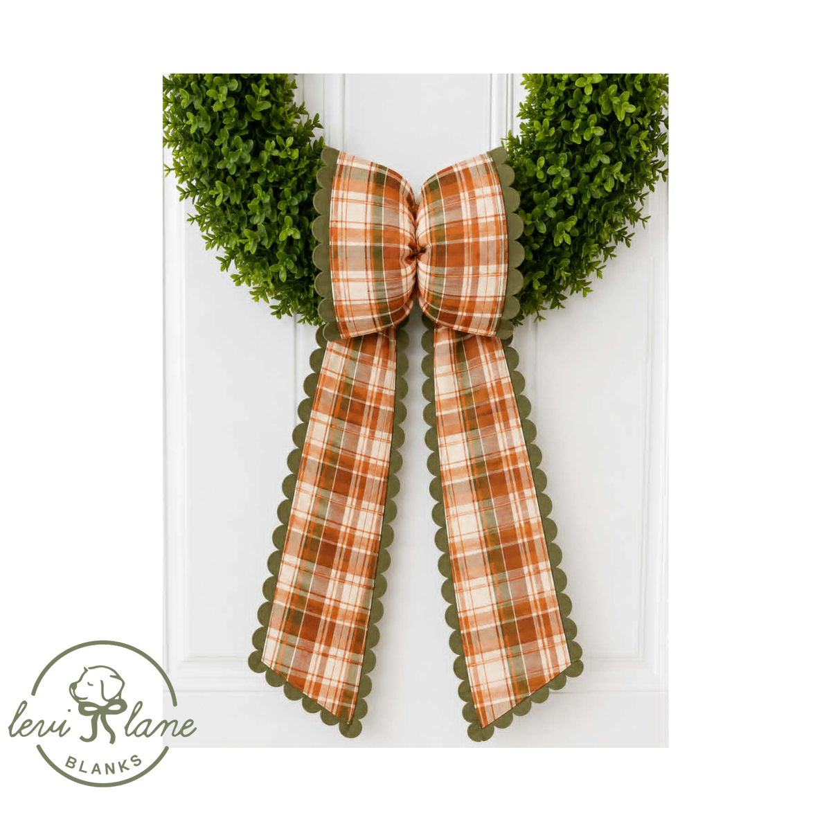 Fall Bow Wreath Sash Pre-Order - CAPPED - ETA End of August: 6