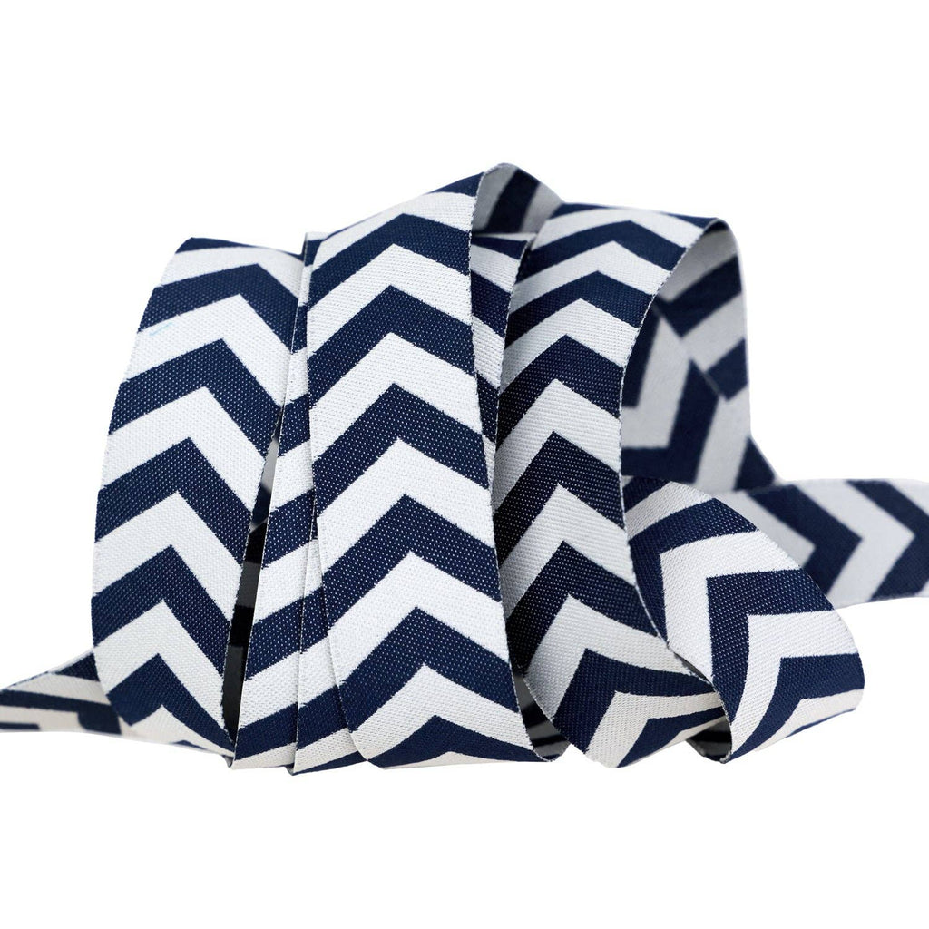 High Flight - Taxiway in Flag Blue - 7/8" width - by Sarah Thomas - 15 Yard Spool