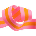 Pink and Orange - 1.5" Nylon Webbing - by Tula Pink - 16 Yard Spool