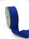 1.5" Royal Blue Woven Grosgrain Ribbon