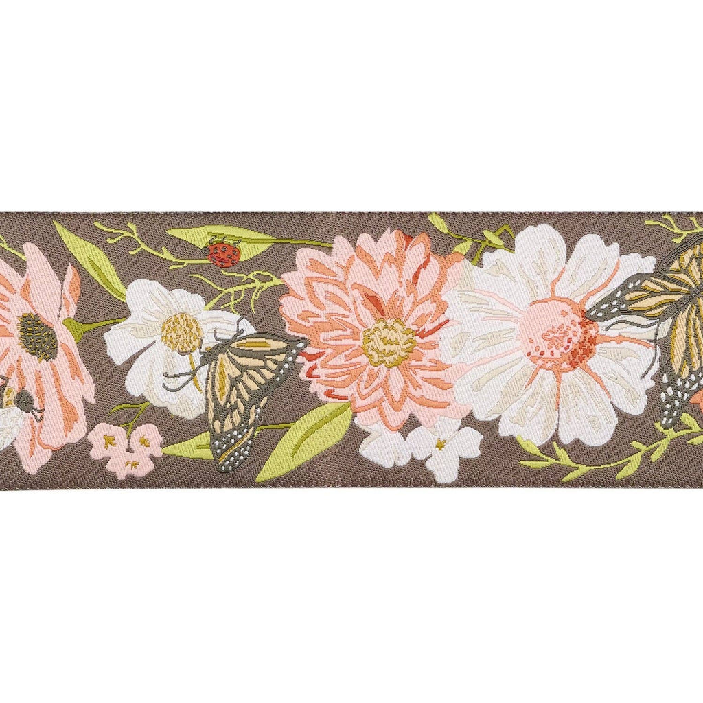 Farmstead - Farm Garden in Charcoal - 2" width - by Stacy Iest Hsu - 15 Yard Spool