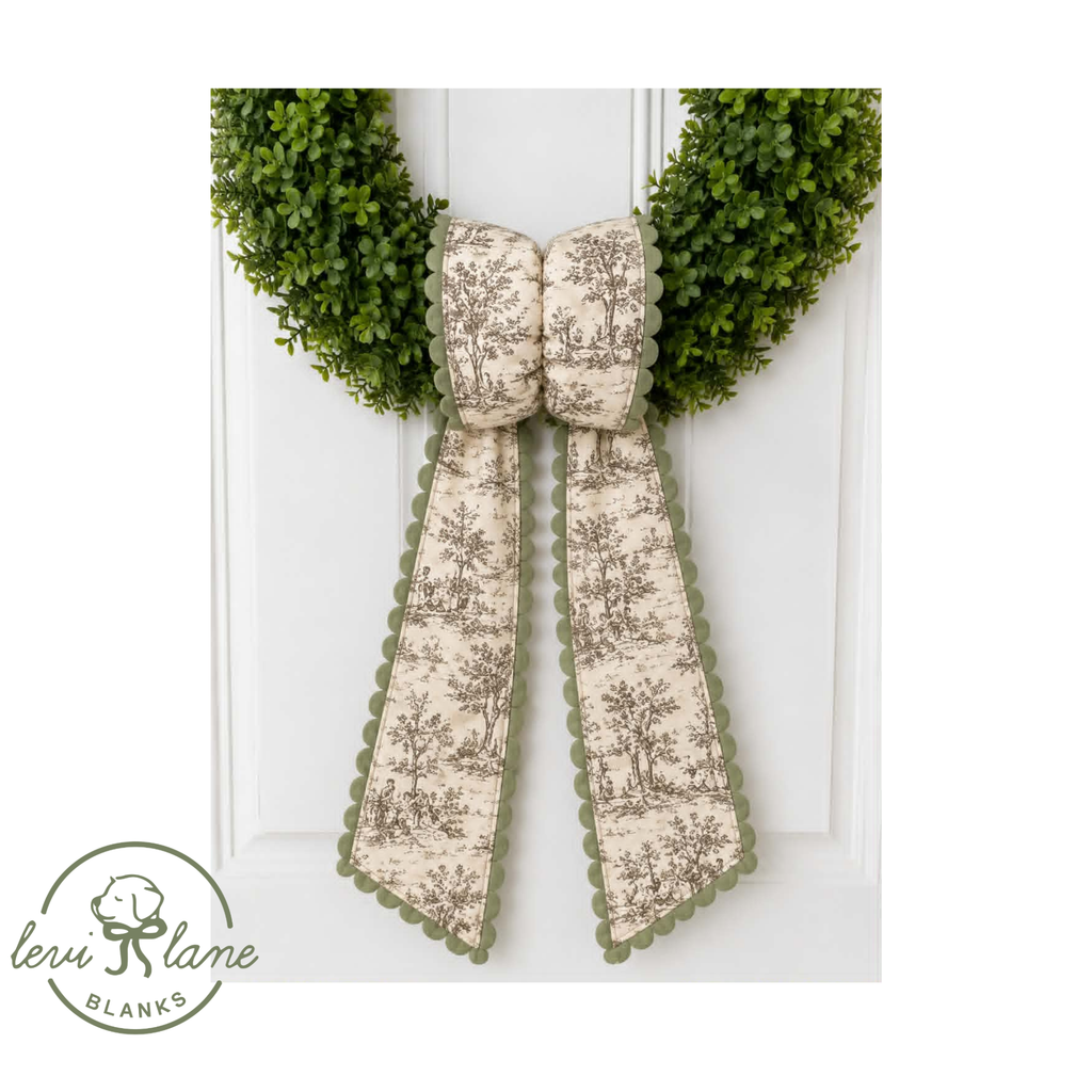 Fall Bow Wreath Sash Pre-Order - CAPPED - ETA End of August: 6