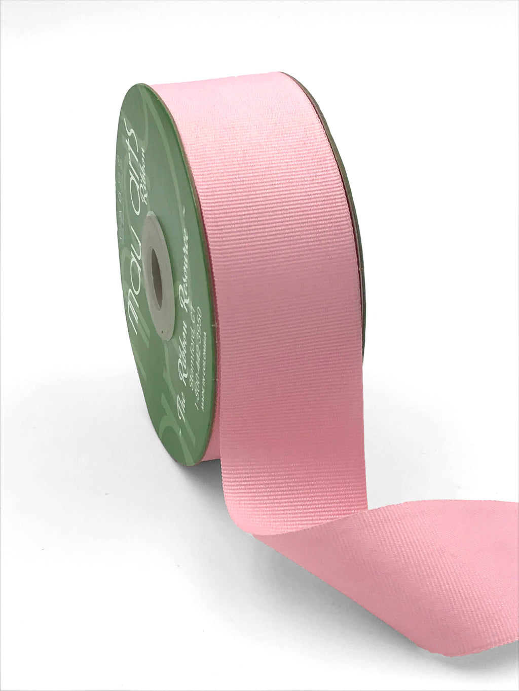 1.5" Light Pink Woven Grosgrain Ribbon
