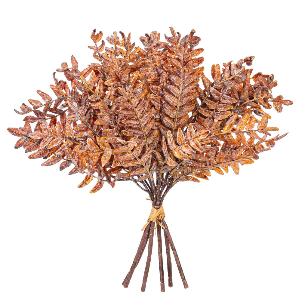 Vickerman 18" Lt Brown Artificial Acacia Bundle, 2 per bag: Light Brown / Plastic / 18"
