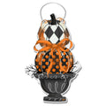 Halloween Pumpkin Topiary Door Hanger: Jumbo