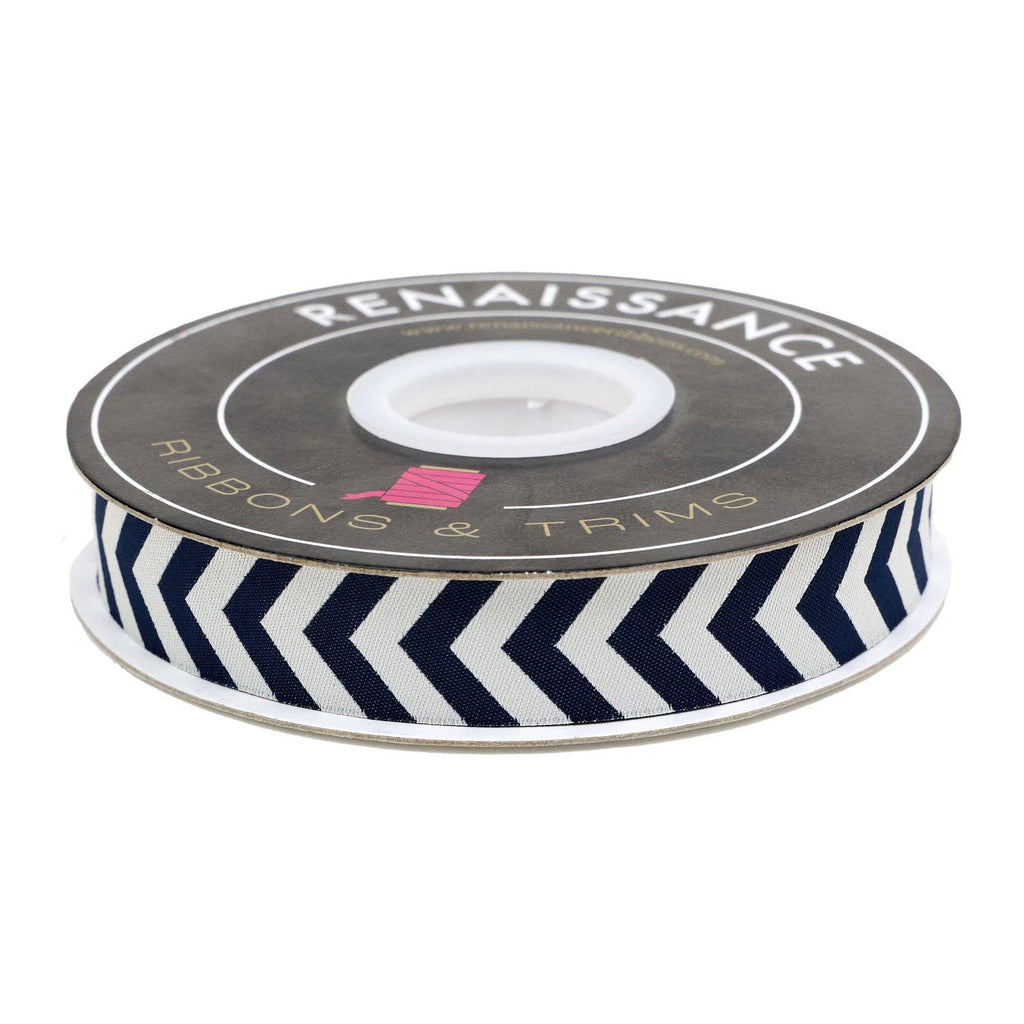 High Flight - Taxiway in Flag Blue - 7/8" width - by Sarah Thomas - 15 Yard Spool